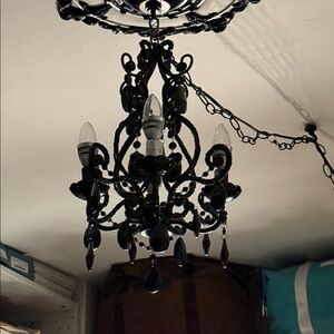 Elegant Black Chandelier